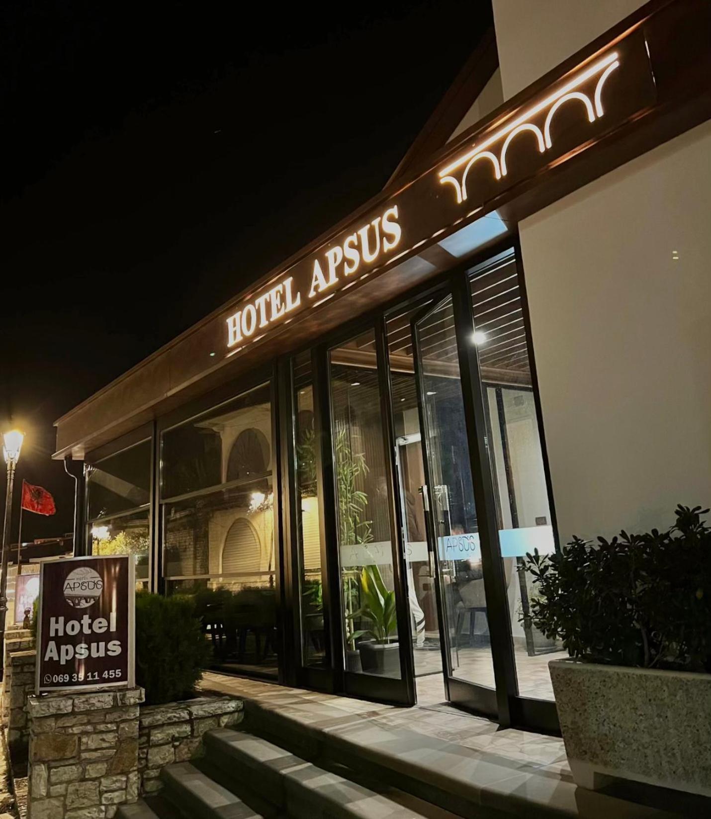 Bujtina Apsus Hotel Berati Exterior foto